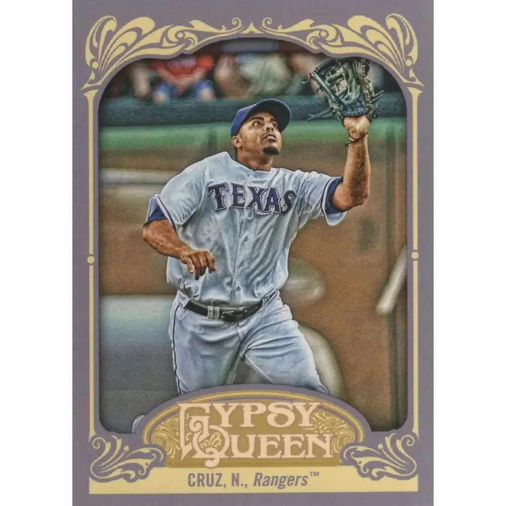 2012 Topps Gypsy Queen Nelson Cruz # 157a Texas Rangers